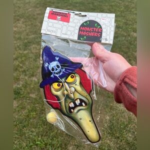 Haunted Mansions Monsters Mashers Paddle Ball RARE Wicked Witch Vintage Novelty